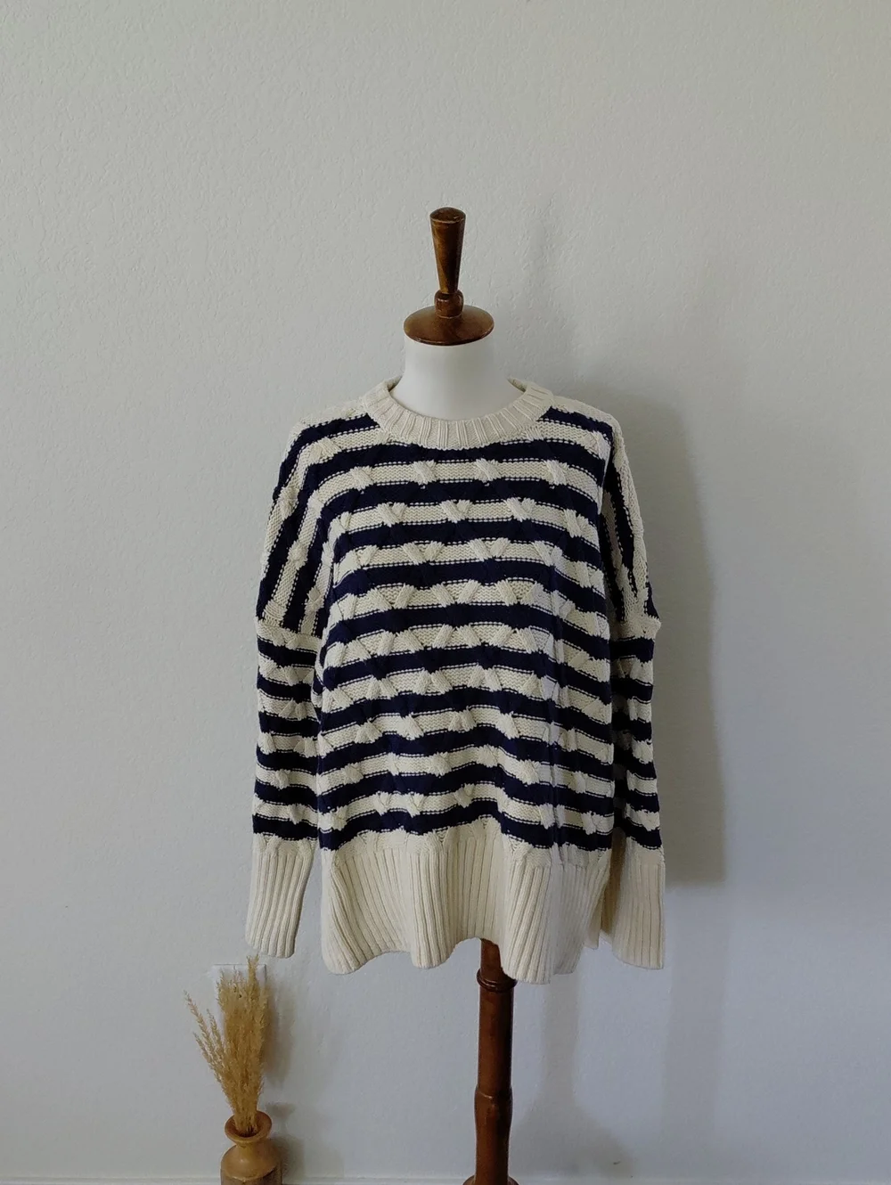 Madewell Cable-knit Oversized Sweater